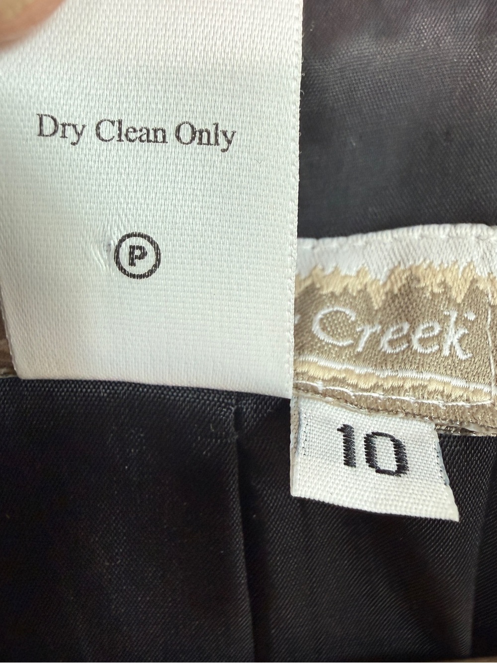 Coldwater Creek Baroque Tapestry Jacquard Blazer Gold Black Dark Academia Sz 10 - Picture 9 of 9